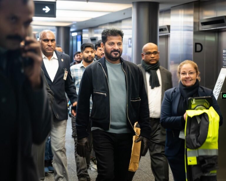 Revanth team reaches Zurich