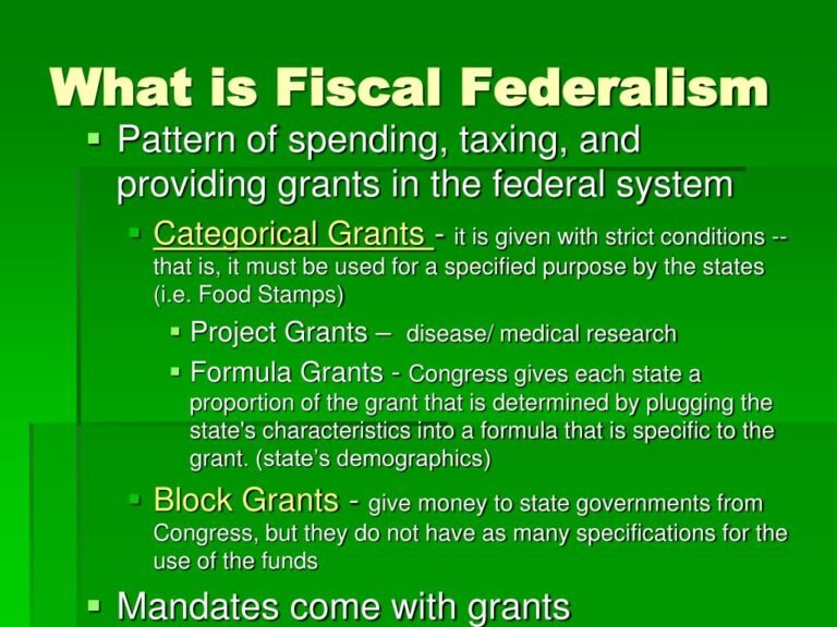 Recalibrating Fiscal Federalism