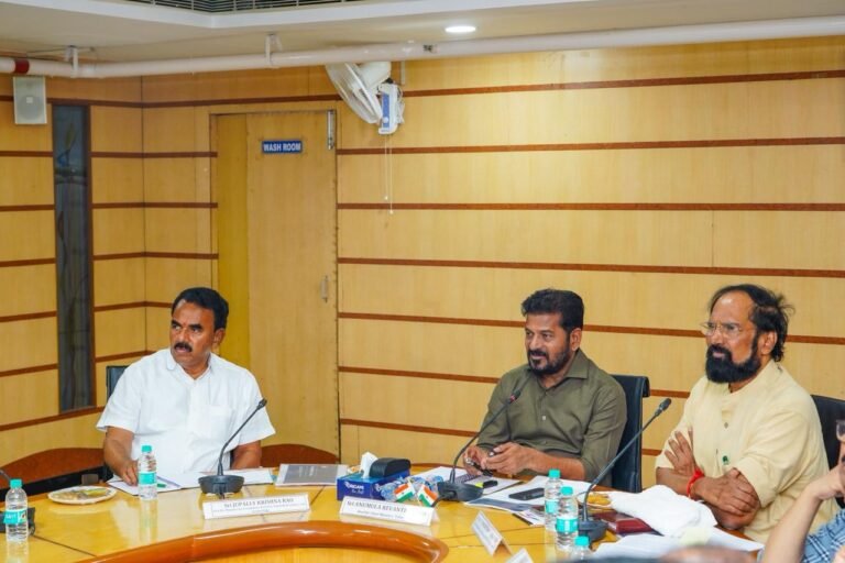 తుంగభద్ర జలాలపై కేంద్ర జోక్యం అవశ్యం: రేవంత్