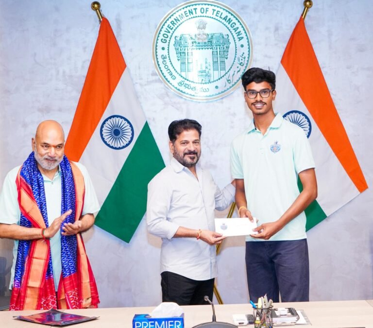 Pursue a career in sports with a passion: Revanth