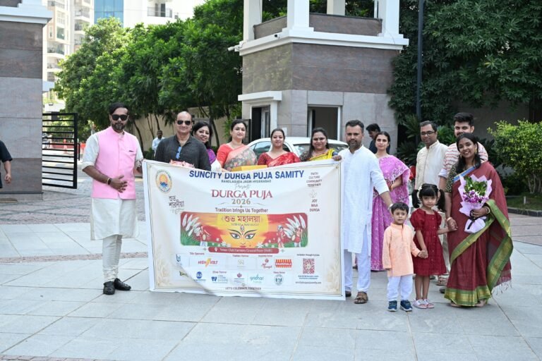 The Story Behind SMR’s First Durga Puja, at Suncity